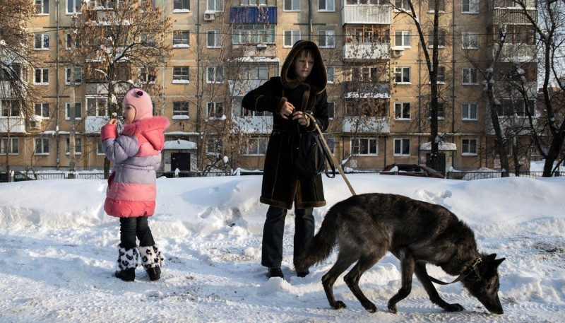 "Красная шапочка" по-самарски "Красная шапочка" по-самарски #ВОЛКИ, #САМАРА, #дети, #животные
