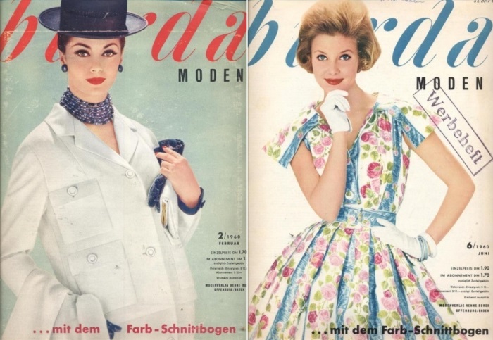 Обложки журнала *Burda moden* 1960-х гг. | Фото: ms77.ru Обложки журнала *Burda moden* 1960-х гг. | Фото: ms77.ru