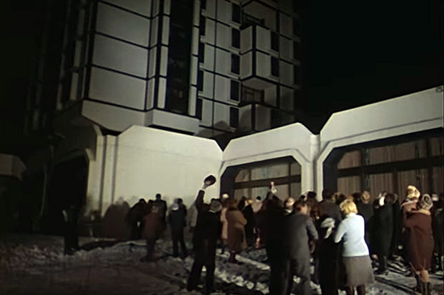 В роли самого здания выступила гостиница «Союз».