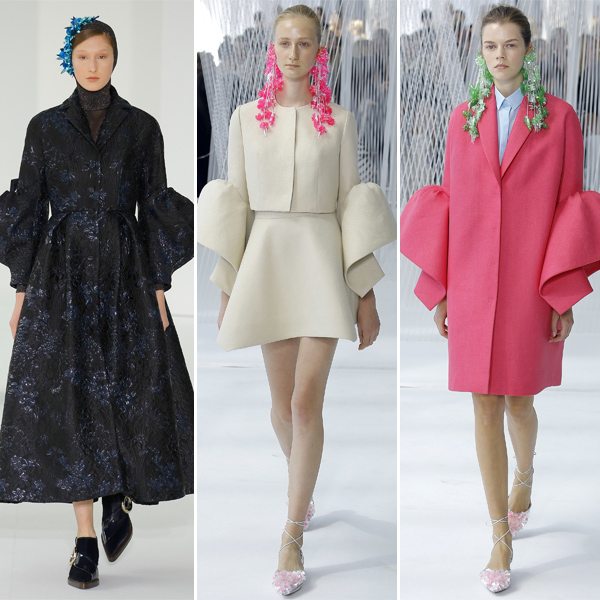 Пальто и костюм из коллекций Delpozo Пальто и костюм из коллекций Delpozo