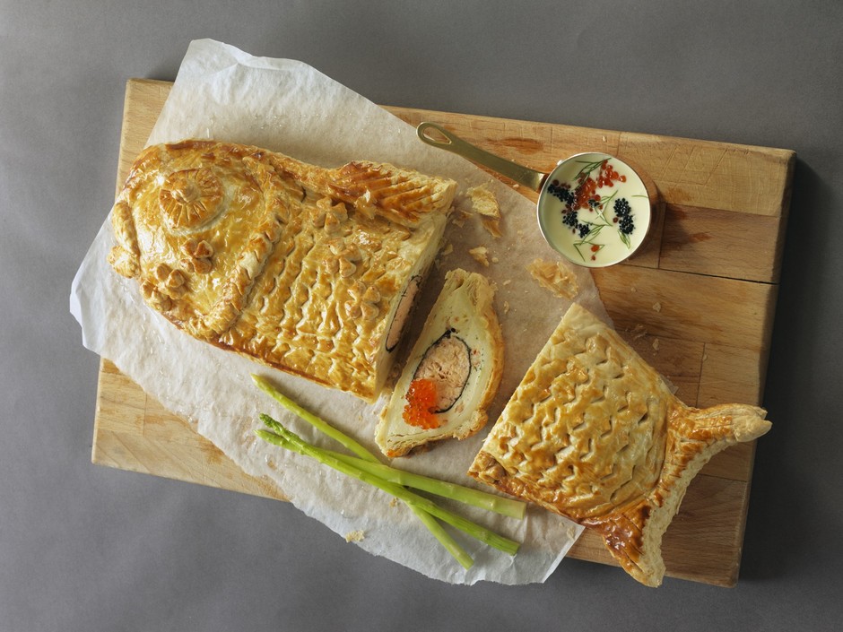 Кулебяка рыбная Кулебяка рыбная