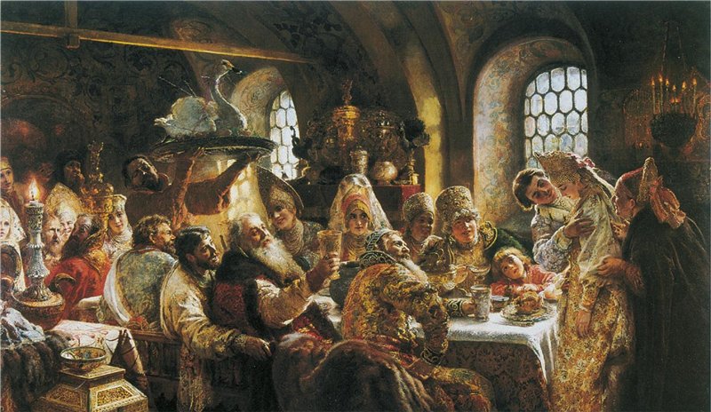 У церкви стояла карета...