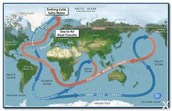 При глобальном похолодании Россия превратится в "Русское море"