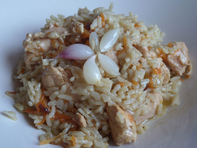 Рецепт на выходные: Вариация на тему плова с курицей