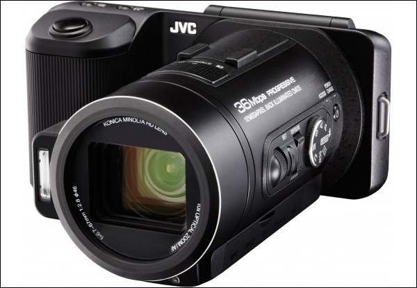 Видеокамера JVC GC-PX10 (здесь и ниже изображения производителя).