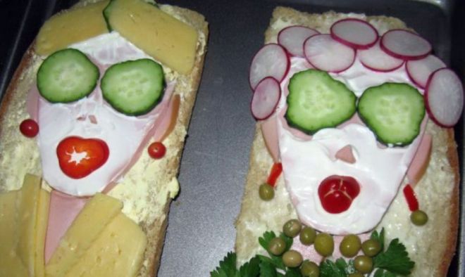 Кажется, у кого-то было слишком много времени Бутерброды на любой вкус и все случаи жизни
(13 фото)