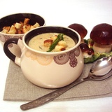 Грибной бархатный суп. Тест-драйв.