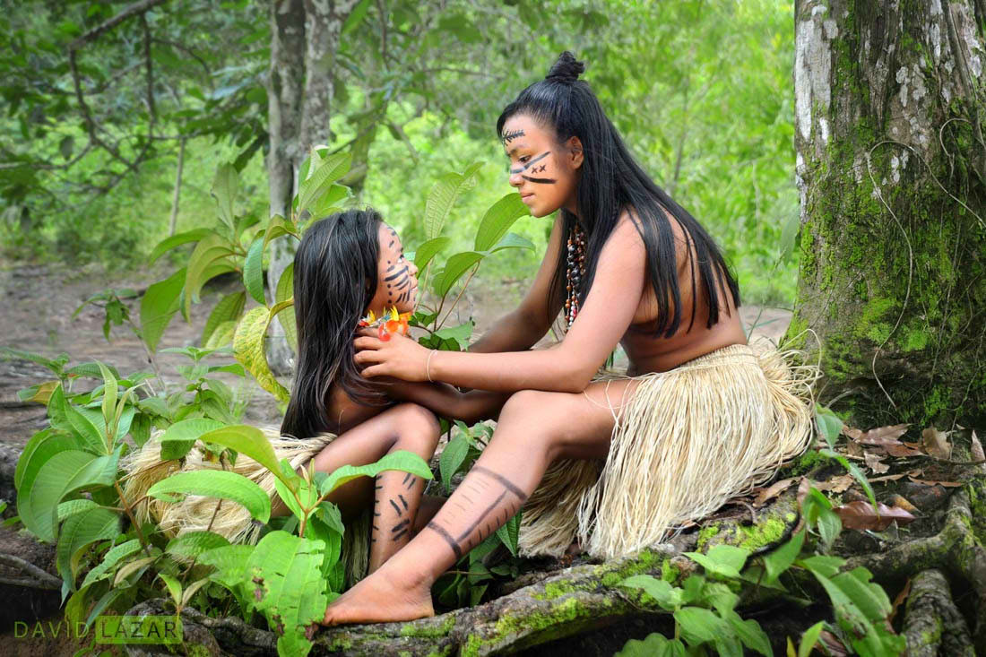 дикие племена в бразилии