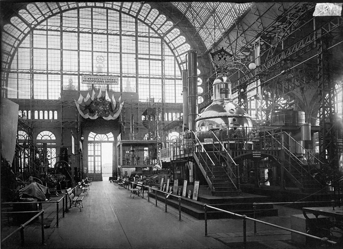 Машинный отдел Всероссийской художественно-промышленной выставки, 1896 год. Машинный отдел Всероссийской художественно-промышленной выставки, 1896 год.