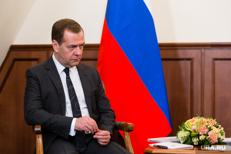 Встреча премьер-министра России Дмитрия Медведева и губернатора ХМАО Натальи Комаровой. Ханты-Мансийск, портрет, медведев дмитрий