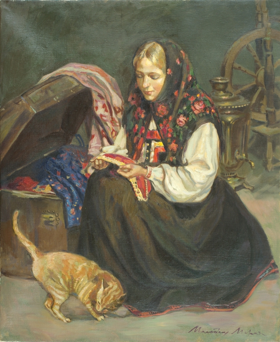 Бабушкин сундук. Автор: Молодых Мария. Бабушкин сундук. Автор: Молодых Мария.