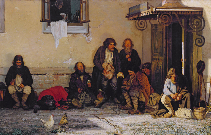 Григорий Мясоедов «Земство обедает», 1872 Григорий Мясоедов «Земство обедает», 1872