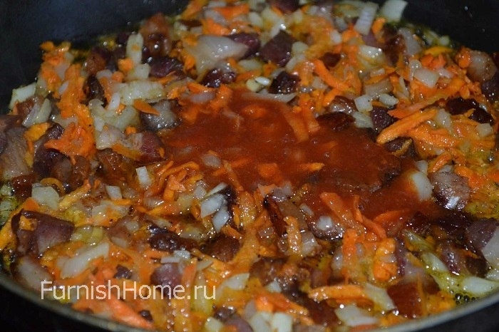 Гороховый суп с копченостями Гороховый суп с копченостями