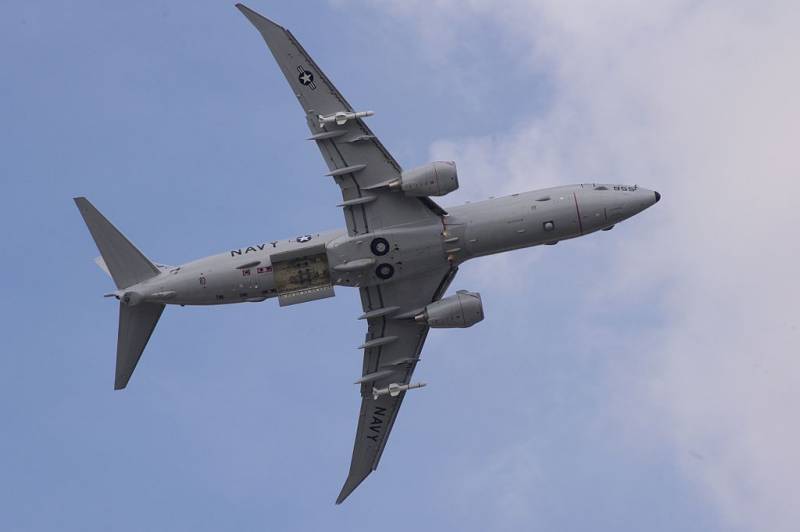 Американский Boeing P-8A провёл разведку близ Керченского пролива