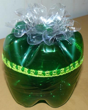коробочки из пластиковых бутылок