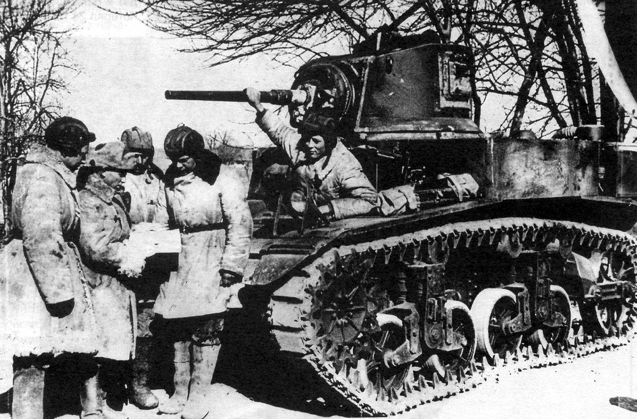 М-3 «Стюарт» на службе в Красной Армии. (topwar.ru) М-3 «Стюарт» на службе в Красной Армии.