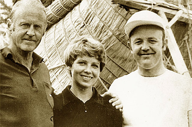 Колумб XX века. Сегодня исполнянтся 100 лет со дня рождения легендарного Тура Хейердала Колумб XX века. Сегодня исполнянтся 100 лет со дня рождения легендарного Тура Хейердала