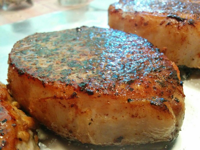 Свиные стейки с чесноком и гвоздикой Стейк, steak, свинина, Карбонад, рецепт, mrvalettcooking, мясо, длиннопост