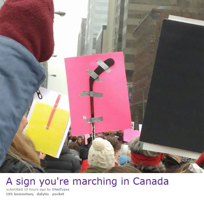 Women's March Signs