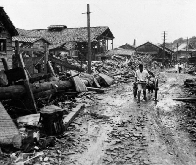 Хиросима и Нагасаки после падения атомной бомбы