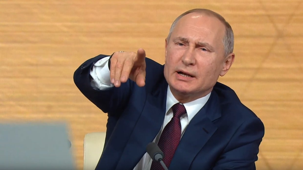 Путин третий раз пошел ва-банк