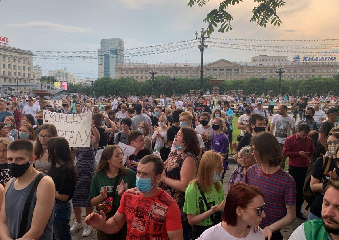 Хабаровск. Что происходит в России?