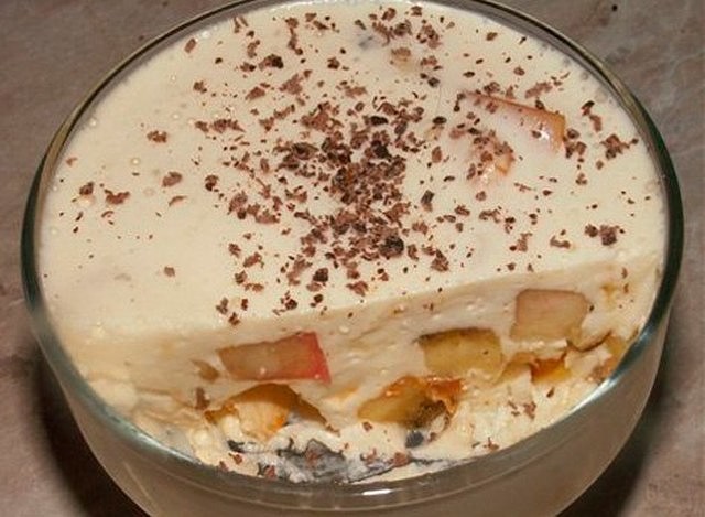 Нежное желе с бананами. Легкий десерт после сытного застолья!