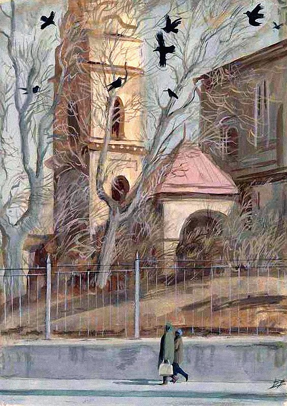 Грачи прилетели. Храм князя Владимира в Старых Садах..jpg Грачи прилетели. Храм князя Владимира в Старых Садах..jpg