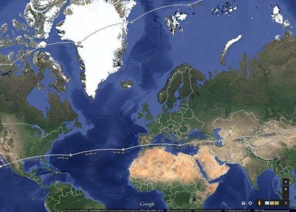 Всемирный потоп все-таки был. Доказательства - на современных картах Всемирный потоп все-таки был. Доказательства - на современных картах