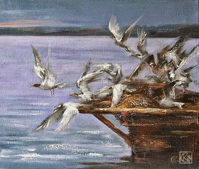 Акварели Константина Стерхова