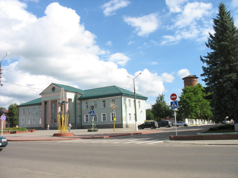 Пробежка по Бешенковичам городок, история, провинция, танки, фотоотчёт, якоря