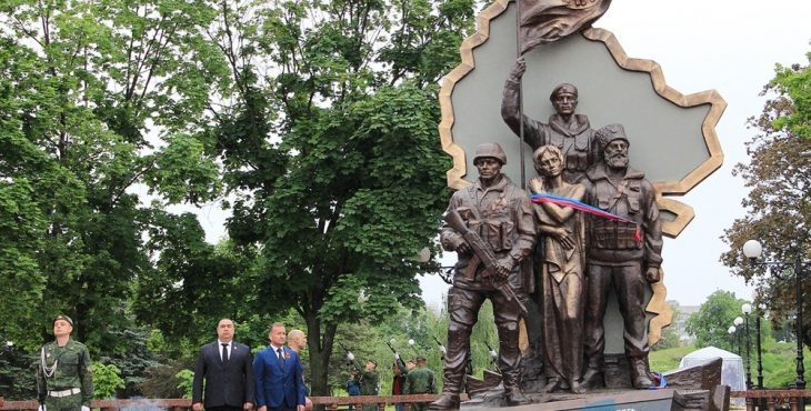 Очередная диверсия в Луганске – взорвали памятник погибшим ополченцам