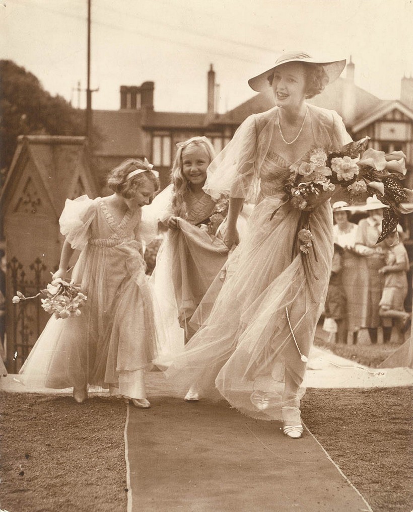Свадебные платья 1910 годов
