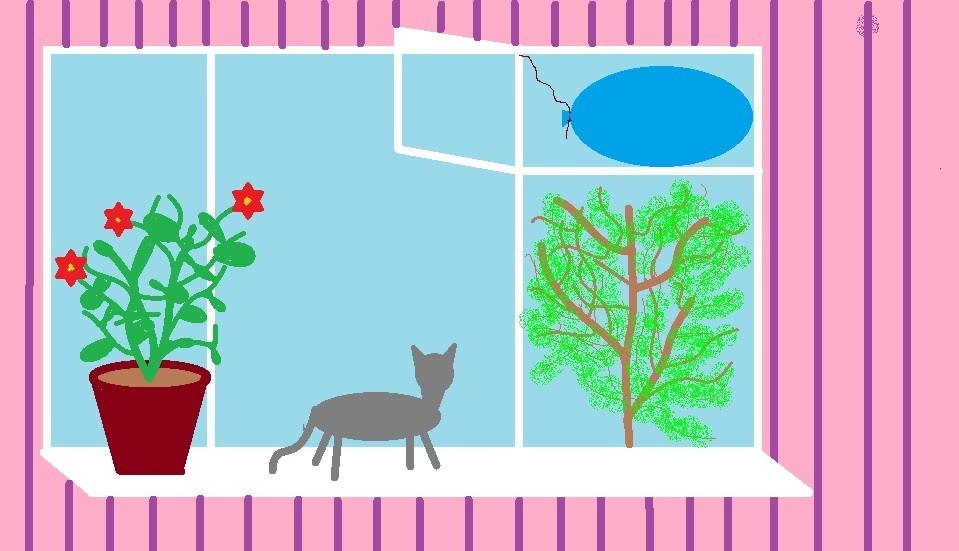 Кот и шарики Кот и шарики