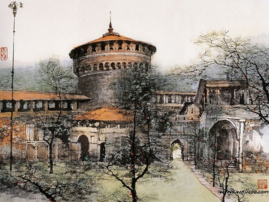 Художник Liu Maoshan. Волшебный акварельный мир