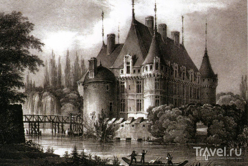 Замок Азе-лё-Ридо (Château d'Azay-le-Rideau)