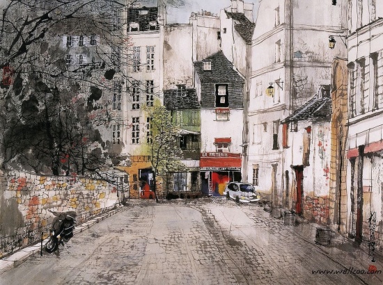 Художник Liu Maoshan. Волшебный акварельный мир