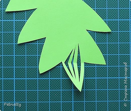 Такие листочки вырезать довольно просто, справятся и дети. Можно использовать при украшении класса. фото 4
