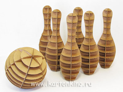 Картонный боулинг своими руками Картонный боулинг своими руками