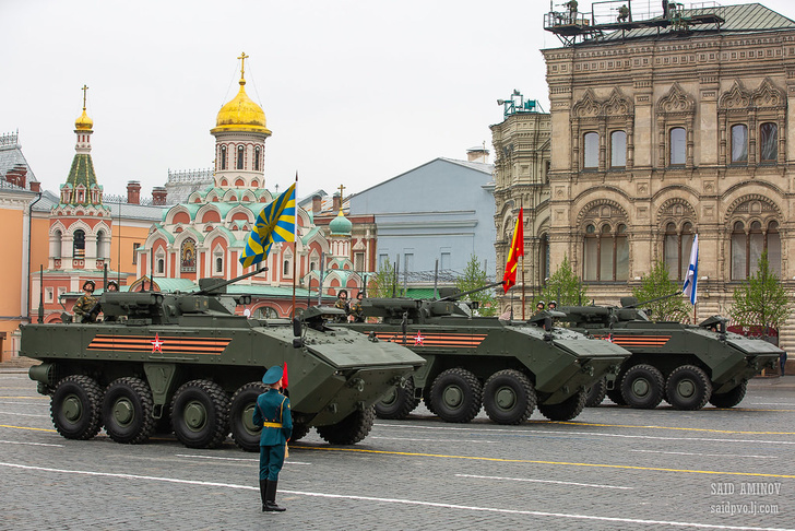 Техника на Параде Победы 9 мая 2019 года на Красной площади