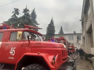 На Киевщине загорелся детский сад во время занятий