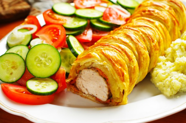 Мясо в тесте Мясо в тесте