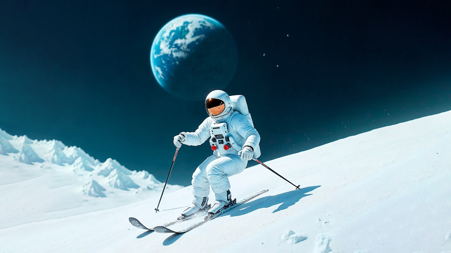 Где в Солнечной системе можно было бы встать на лыжи