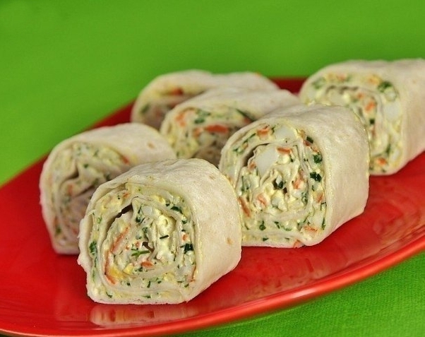 Вкусные начинки для рулета из лаваша Вкусные начинки для рулета из лаваша