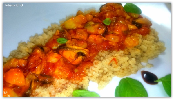 CUSCUSU TRAPANESE (кускус с морепродуктами) CUSCUSU TRAPANESE (кускус с морепродуктами)