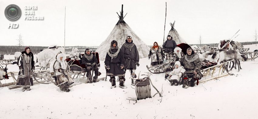 холод, племя, люди