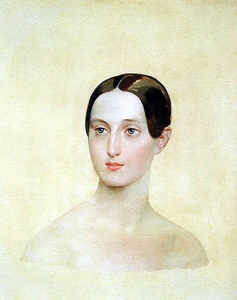 Карл Брюллов. Портрет великой княжны Ольги Николаевны. 1837