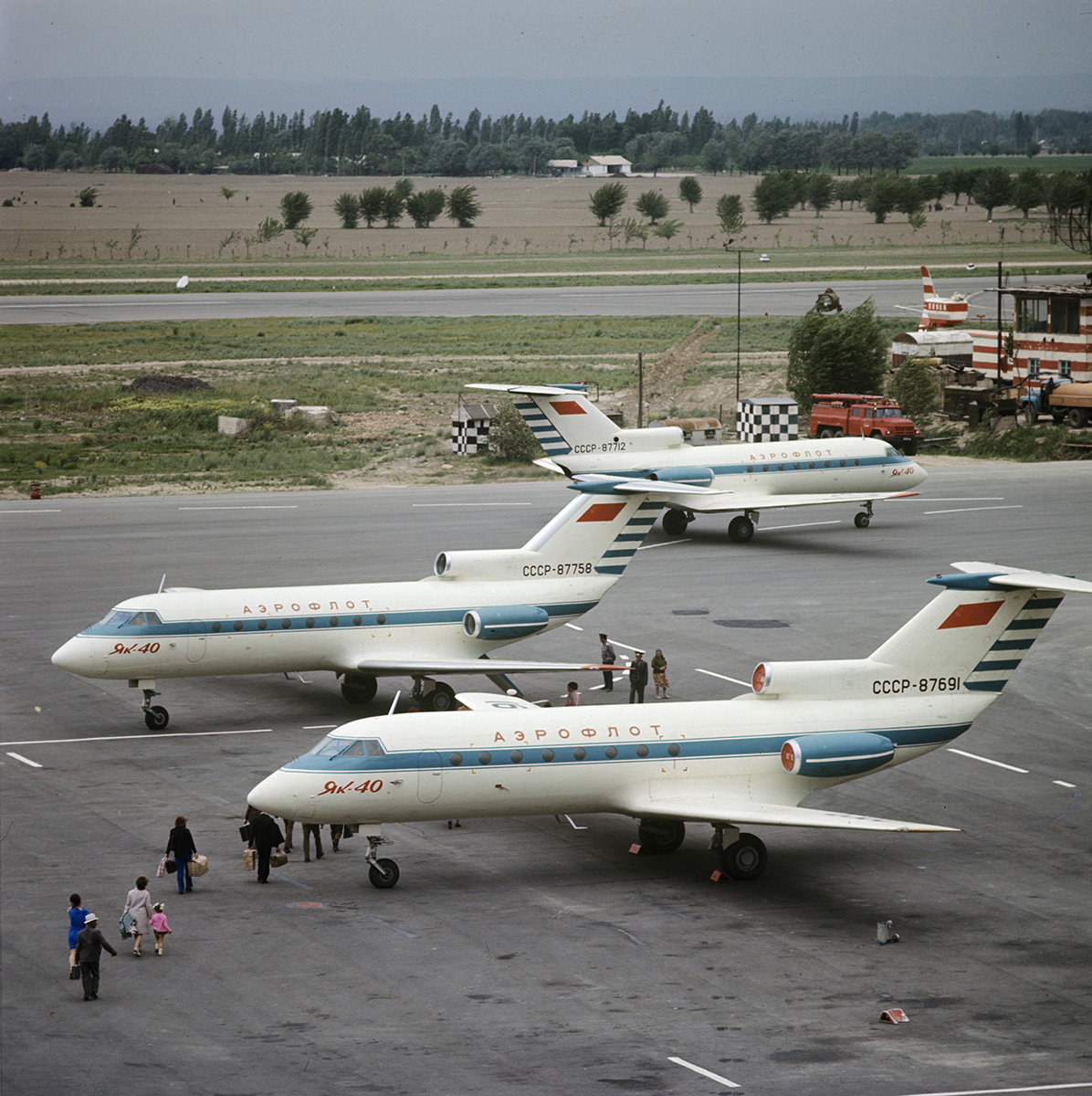 Аэропорт города Ош (Киргизия), 1974 год