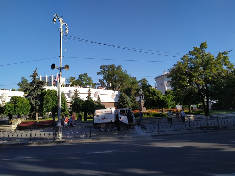 Открытие Матросского бульвара в Севастополе