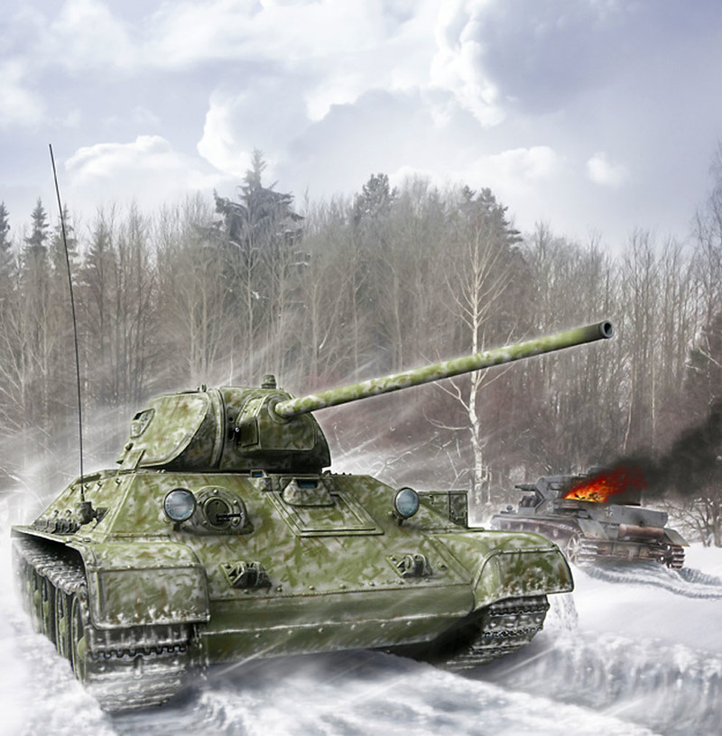 Поле боя. Т-34-57 - редкий танк, который спас Сталина и мог бороться с "Тиграми" Поле боя. Т-34-57 - редкий танк, который спас Сталина и мог бороться с "Тиграми" СССР, авто, война, история, факты